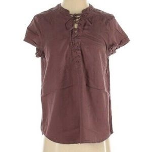 EXPRES Tie Front Top